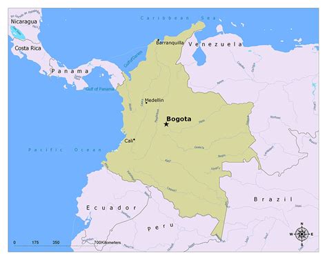 what is the capital of columbia.
